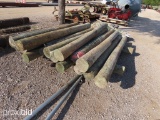 10' WOOD POST
