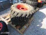 2 - 12 X 16.5 NHS TIRES AND WHEELS