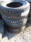 3 - LT285/ 65R18 TIRES