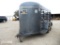 14' WW CATTLE TRAILER (VIN # 087957) (REGISTRATION RECEIPT ON HAND AND WILL BE MAILED CERTIFIED WITH