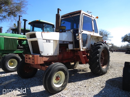 CASE 970 TRACTOR (CLUTCH OUT) (SHOWING APPX 8,011 HOURS,UP TO BUYER TO DO THEIR DUE DILLIGENCE TO CO