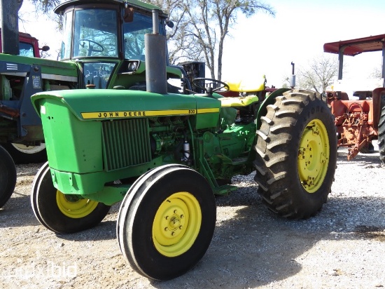 JD 830 TRACTOR (UNKNOWN HOURS,UP TO BUYER TO DO THEIR DUE DILLIGENCE TO CONFIRM MILEAGE, AUCTION COM