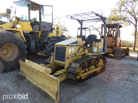 1989 MITSUBISHI BD2G DOZER (SHOWING APPX 758 HOURS, UP TO BUYER TO DO THEIR DUE DILLIGENCE TO CONFIR
