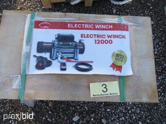 12,000 LB ELECTRIC WINCH