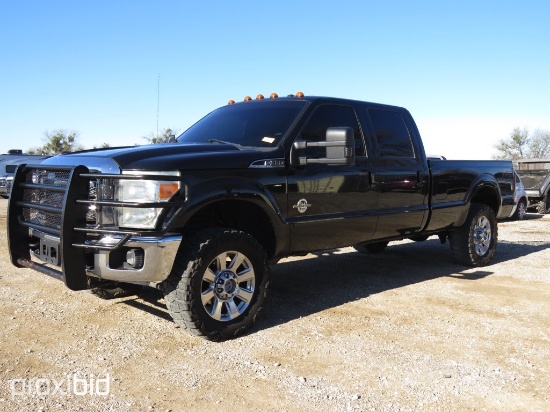 2013 FORD F350 POWERSTROKE PICKUP (SHOWING  369,618 MILES,UP TO BUYER TO DO THEIR DUE DILLIGENCE TO