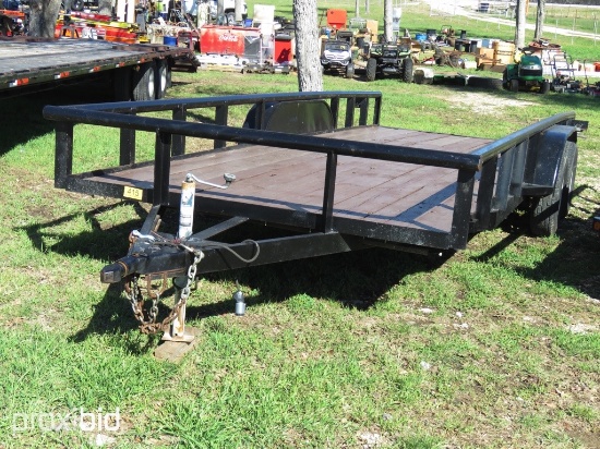 2015 20' LOWBOY TRAILER (VIN # 5VNBU2020FT144000) (TITLE ON HAND AND WILL BE MAILED CERTIFIED WITHIN