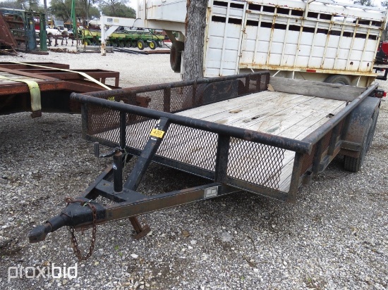 2010 R & D 16' LOWBOY TRAILER (VIN # 1R9BU16240M477367) (TITLE ON HAND AND WILL BE MAILED CERTIFIED