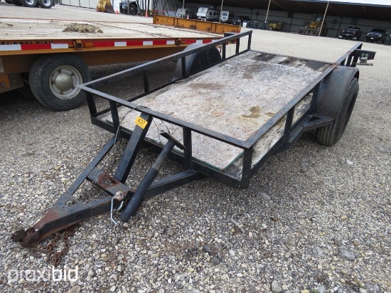 5' X 10' C & M LOWBOY TRAILER VIN # 5VNBU1012ET127182) (MSO ON HAND AND WILL BE MAILED CERTIFIED WIT