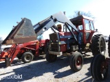 MF 1105 TRACTOR W/ LOADER (SHOWING APPX 4,568 HOURS,UP TO BUYER TO DO THEIR DUE DILLIGENCE TO CONFIR