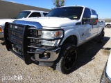 2011 FORD F350 PICKUP 4X4 POWERSTROKE 6.7 (SHOWING APPX 288,704 MILES,UP TO BUYER TO DO THEIR DUE DI