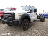 2015 FORD F550 PICKUP POWERSTROKE DIESEL (SHOWING APPX 168,504 MILES, UP TO BUYER TO DO THEIR DUE DI