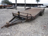 20' TIGER CAR HAULER TRAILER (VIN # M002263) (TITLE ON HAND AND WILL BE MAILED CERTIFIED WITHIN 14 D