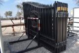 2 - 10' WROUGHT IRON GATES