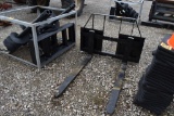 SKID STEER PALLET FORKS