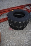 2 - 12-16.5 SKID STEER TIRES