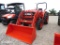 KUBOTA L3010 TRACTOR W/ KUBOTA LA481 LOADER (SERIAL # UNKNOWN) (SHOWING APPX 762 HOURS, UP TO BUYER