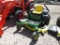 JD Z425 ZERO TURN (SERIAL # M0Z425B062514) (SHOWING APPX 336 HOURS, UP TO BUYER TO DO THEIR DUE DILL