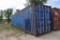 40' STORAGE CONTAINER (BLUE)