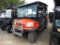 KUBOTA RTV (SERIAL # 32439) (SHOWING APPX 1,826 HOURS, UP TO BUYER TO DO THEIR DUE DILLIGENCE TO CON