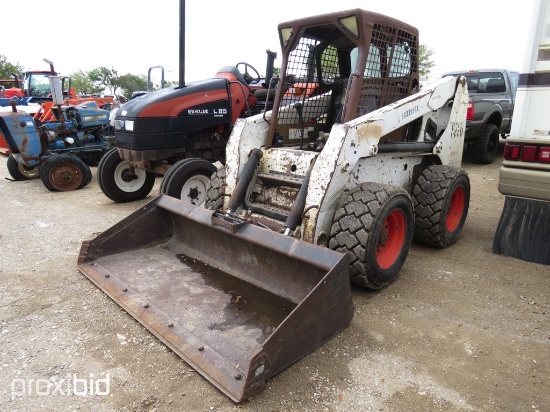 BOBCAT S220 SKID STEER (SERIAL # 530713575) (SHOWING APPX 4,186 HOURS, UP TO BUYER TO DO THEIR DUE D