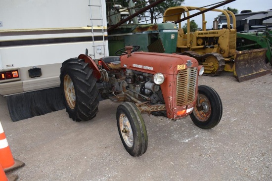 MF 35 TRACTOR (SERIAL # MY322522) (HOURS UNKNOWN)