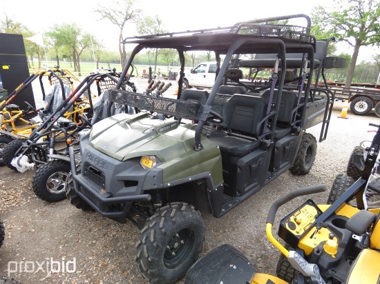 POLARIS RANGER CREW 800 EFI (SHOWING APPX 962 HOURS, UP TO BUYER TO DO THEIR DUE DILLIGENCE TO CONFI