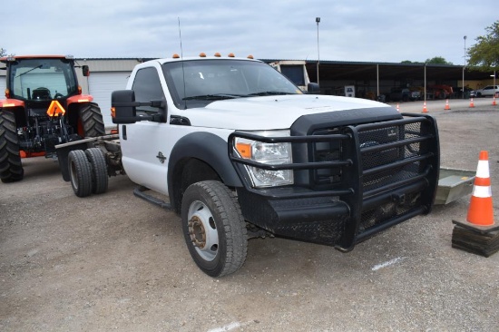 2016 FORD F550 PICKUP (VIN # 1FDUF5HT9GEC87004) (SHOWING APPX 179,914 MILES,UP TO BUYER TO DO THEIR