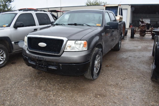 2007 FORD F150 PICKUP (VIN # 1FTRW12W47KC94806) (SHOWING APPX 144,853 MILES, UP TO BUYER TO DO THEIR