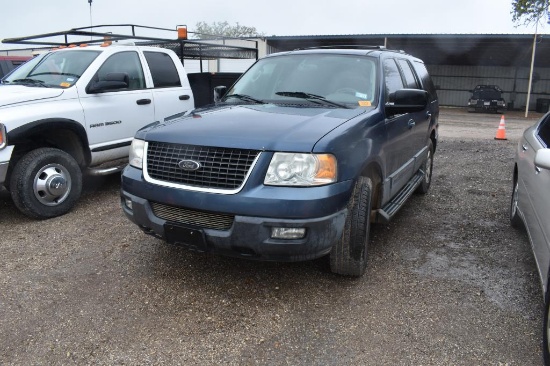 2004 FORD EXPEDITION XLT (VIN # 1FMPU16L94LB65071) (SHOWING APPX 201,437 MILES, UP TO BUYER TO DO TH