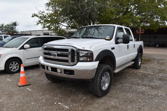 2000 FORD F350 POWERSTROKE PICKUP 4X4 (VIN # 3FTSW31F4YMA72503) (SHOWING APPX 245,130 MILES, UP TO B