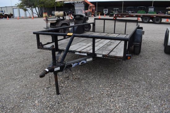 2012 77" X 12' TEXAS BRAGG LOWBOY TAILER (VIN # 17XFP1214C1027328) (TITLE ON HAND AND WILL BE MAILED