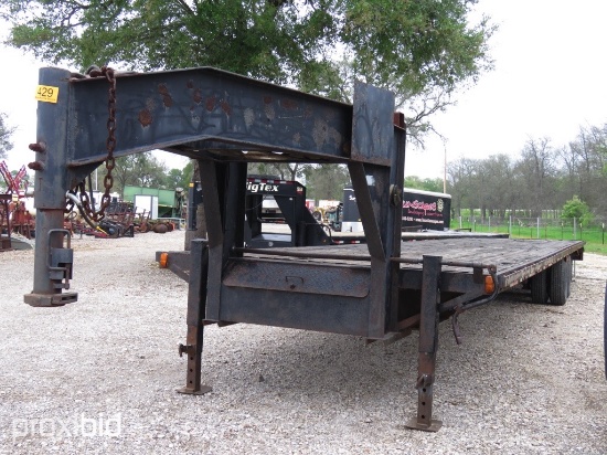 2008 40' GOOSENECK TANDEM DUAL TRAILER (VIN # 1P9GE402589587099) (TITLE ON HAND AND WILL BE MAILED C