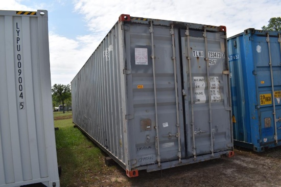 40' STORAGE CONTAINER (GRAY)