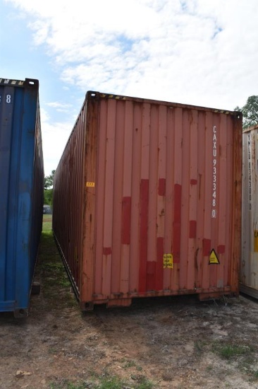 40' STORAGE CONTAINER (RED)