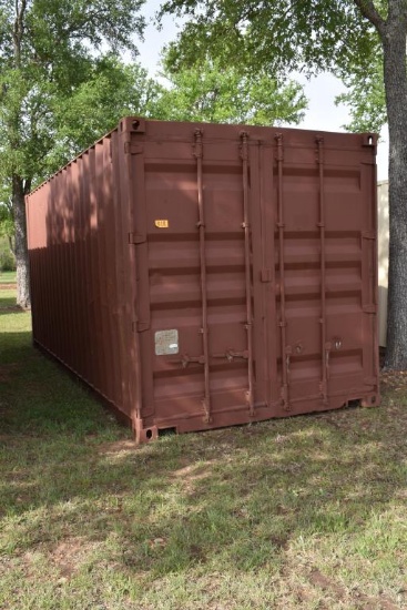 20' STORAGE CONTAINER (RED)