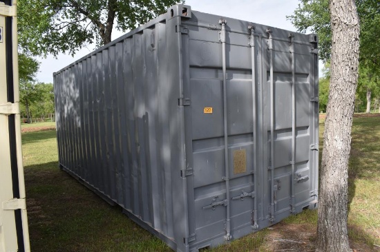 20' STORAGE CONTAINER (GRAY)