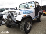 1981 JEEP RENEGADE (VIN # 1JCCM85A3BT025699) (SHOWING APPX 116,294 MILES, UP TO BUYER TO DO THEIR DU