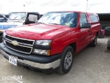 2006 CHEVROLET PICKUP (VIN # 3GCEC14X06G193913) (SHOWING APPX 15,126 MILES, UP TO BUYER TO DO THEIR