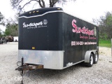 2007 HAULMARK 16' CARGO TRAILER (VIN # 16HPB16207K011951) (TITLE ON HAND AND WILL BE MAILED CERTIFIE