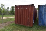 20' STORAGE CONTAINER (RED)