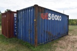 20' STORAGE CONTAINER (BLUE)