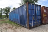 40' STORAGE CONTAINER (BLUE)