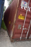 40' STORAGE CONTAINER (RED)