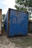 40' STORAGE CONTAINER (BLUE)