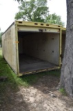 22' ENCLOSED TRUCK BED W/ ROLL UP DOOR