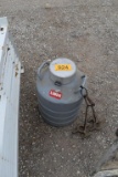 LIQUID NITROGEN TANK W/ BRANDING IRONS