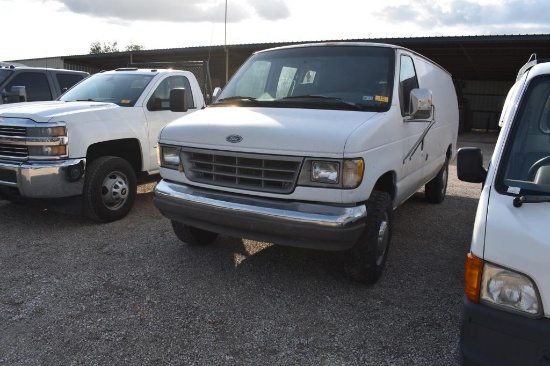 1994 FORD VAN DIESEL, 7.3 (VIN # 1FDJS34M8RHC17335) (SHOWING APPX 323,627 MILES, UP TO BUYER TO DO T