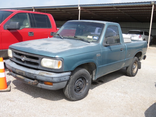 1994 MAZDA B2300 PICKUP (VIN # 4F4CR12A5RTM91781) (SHOWING APPX 176,840 MILES, UP TO BUYER TO DO THE