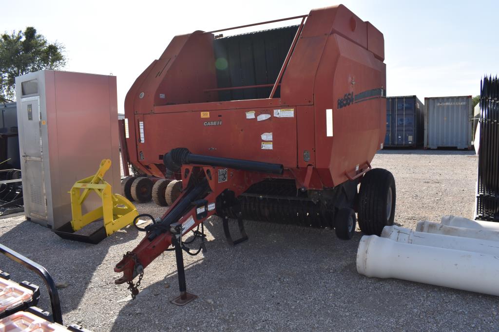 CASE IH RB564 ROUND BALER W MONITOR AND MANUAL Proxibid case-ih-rb564-round-baler-w-monitor-and-manual-proxibid