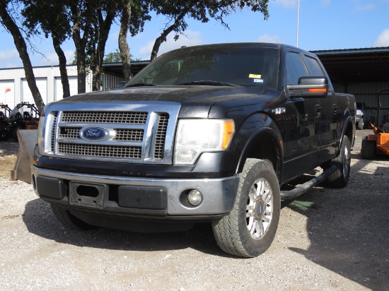 2012 FORD F150 LARIAT PICKUP (VIN # 1FTFW1CF6CFC40394) (SHOWING APPX 237,164 MILES, UP TO BUYER TO D